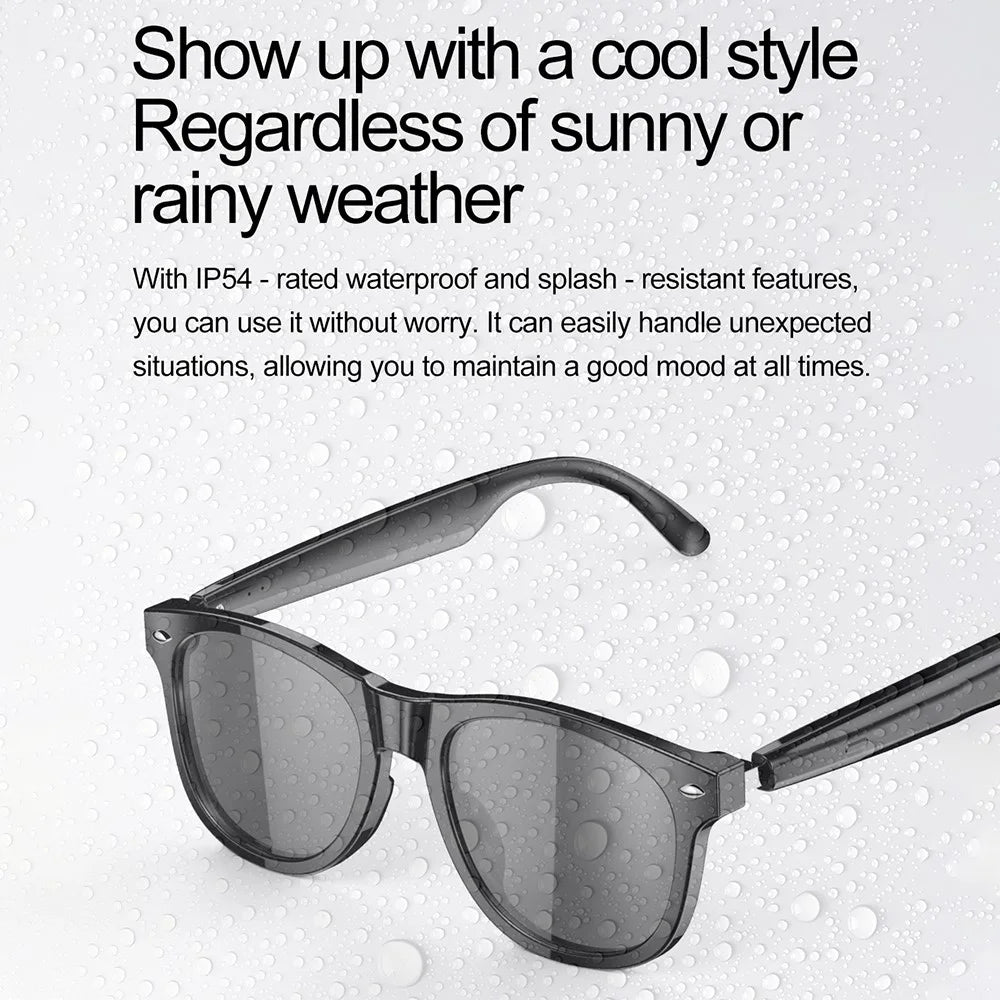 F01 Smart Sunglasses Music Playback Hands Free Calling Bluetooth-Compatible Wireless Earphones - 6
