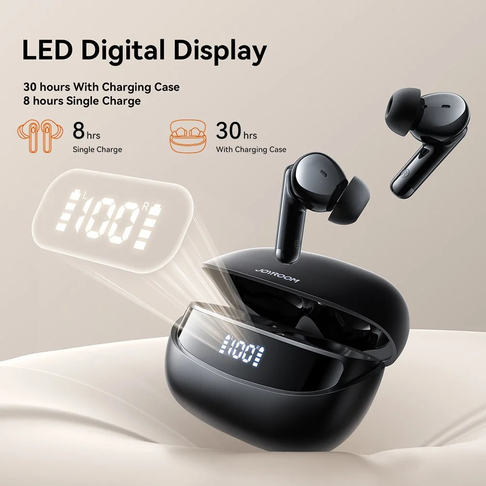 JOYROOM Jbuds JR-BB3 Wireless Earbuds In-Ear BT Headphones IPX5 Waterproof 30H Playtime Earphones - 5