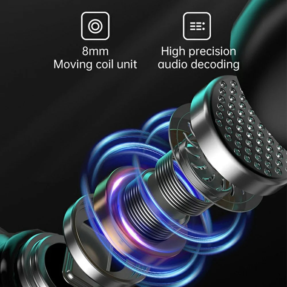 DX-08 Mechanical Mecha Bluetooth-Compatible Earbuds 140+ Languages Translation HD Call Wireless Earphones - Silver - 4