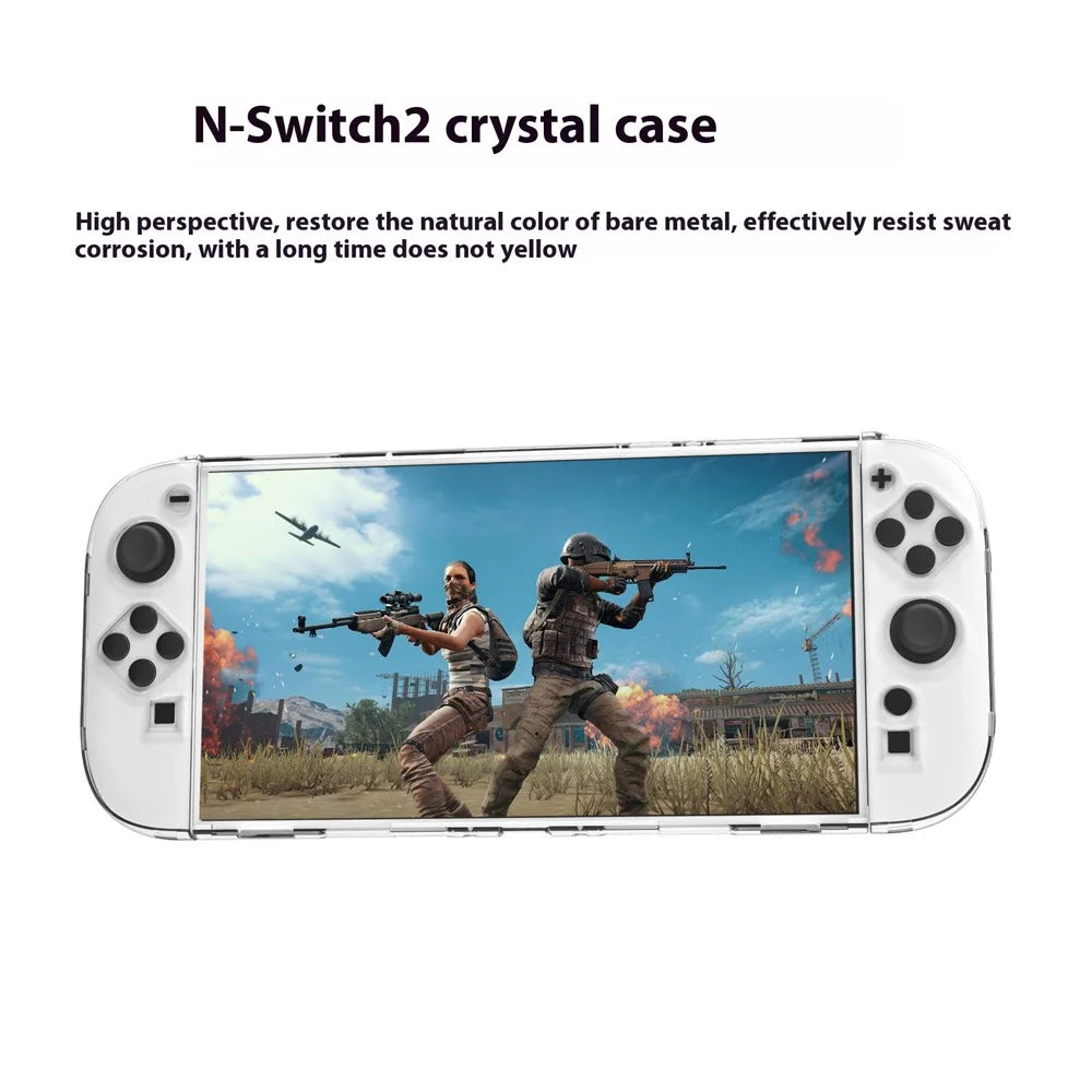 PGTECH GP-365 For Nintendo Switch 2 Game Console Detachable Protective Case Transparent PC Shell - 3