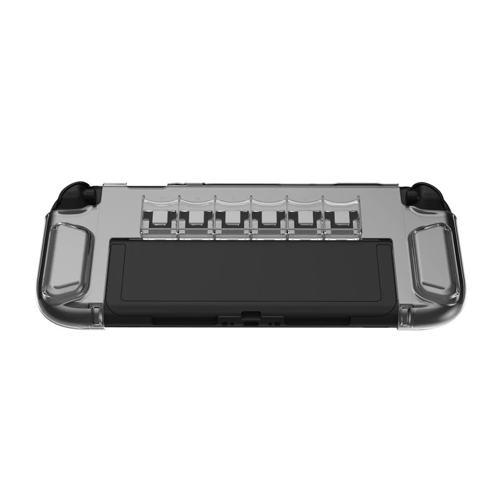 DOBE TNS-3155 For Nintendo Switch 2 Game Console Crystal Clear PC Protective Case with Game Card Slot - 7