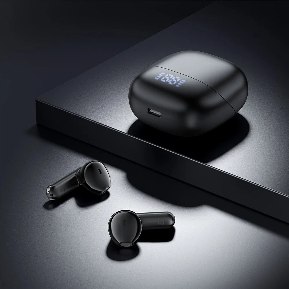 ACEFAST W2 TWS Bluetooth-Compatible Earbuds Active Noise Cancelling Earphones with LED Display Charging Case - 3