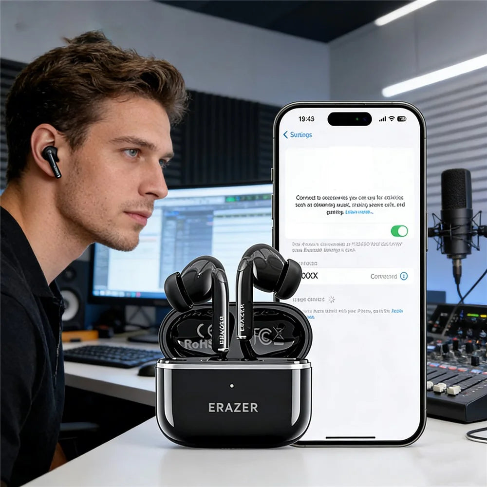 LENOVO ERAZER XT89PRO In-Ear True Wireless Bluetooth-Compatible Headphones HD Sound Comfortable Earbuds For Daily Commute - 2