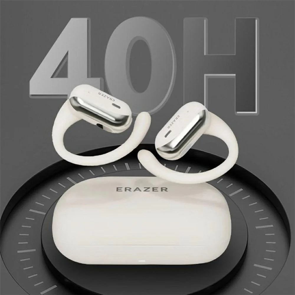 ERAZER ER50 Wireless Clip On Earbuds Bluetooth-compatible ENC Noise Cancelling Open Ear Earphone (Invested By Lenovo) - 6