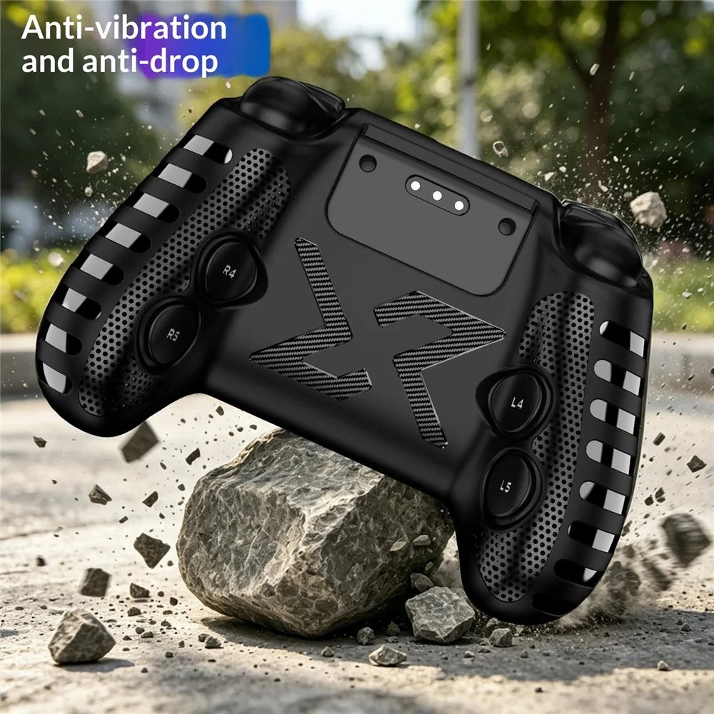 TPU Case for Steam Controller 2 Shockproof Anti-slip Protective Cover with L4 / L5 and R4 / R5 Buttons - 4