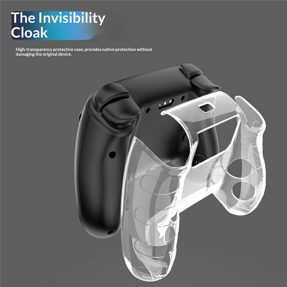 Transparent Hard Case for Steam Controller (2nd generation) Clear PC Protective Cover Anti-Drop Gaming Controller Shell - Transparent - 7