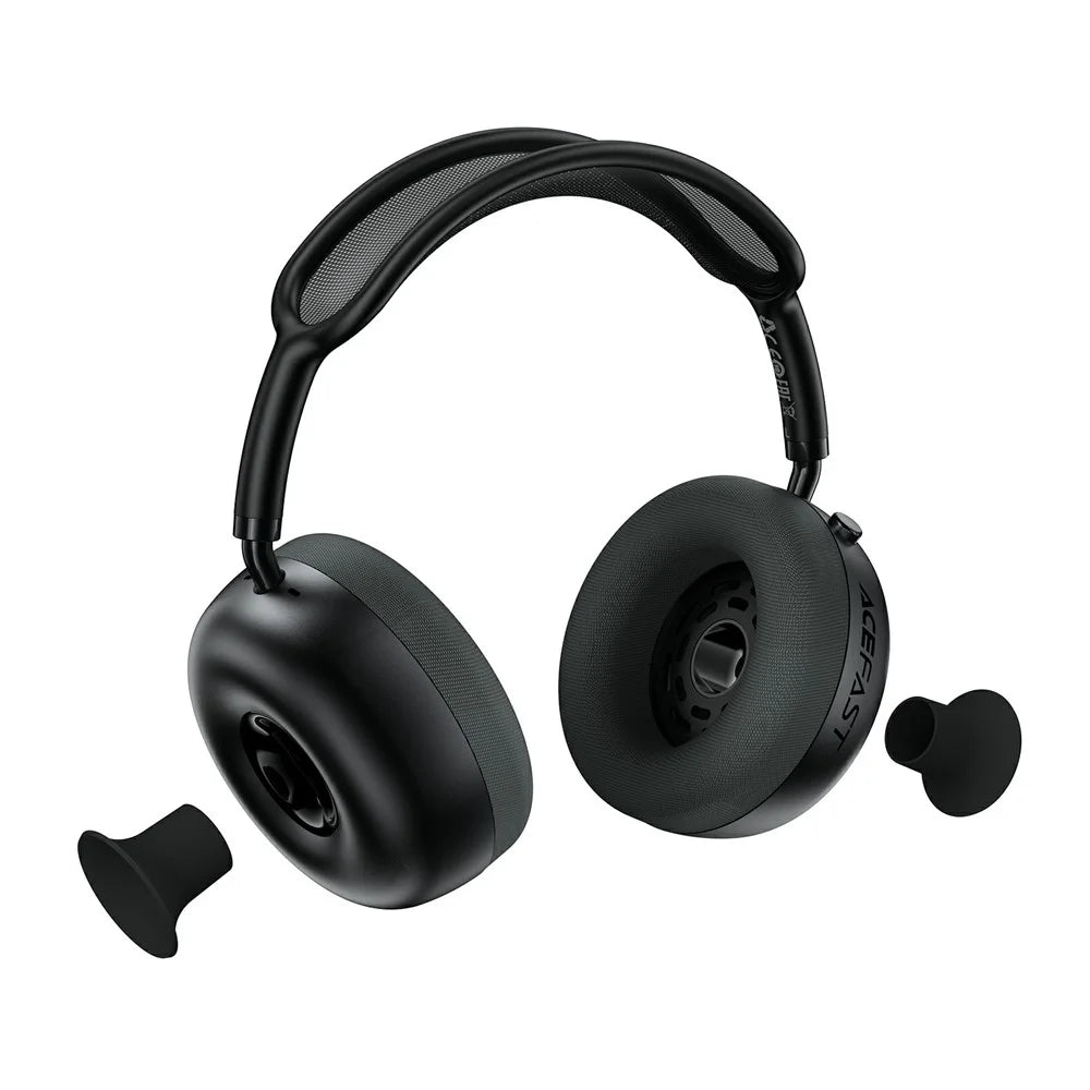 ACEFAST H19 Open Wireless Headset Bluetooth-compatible 6.0 Headphones 40mm Drivers 55h Battery ENC - Black - 4