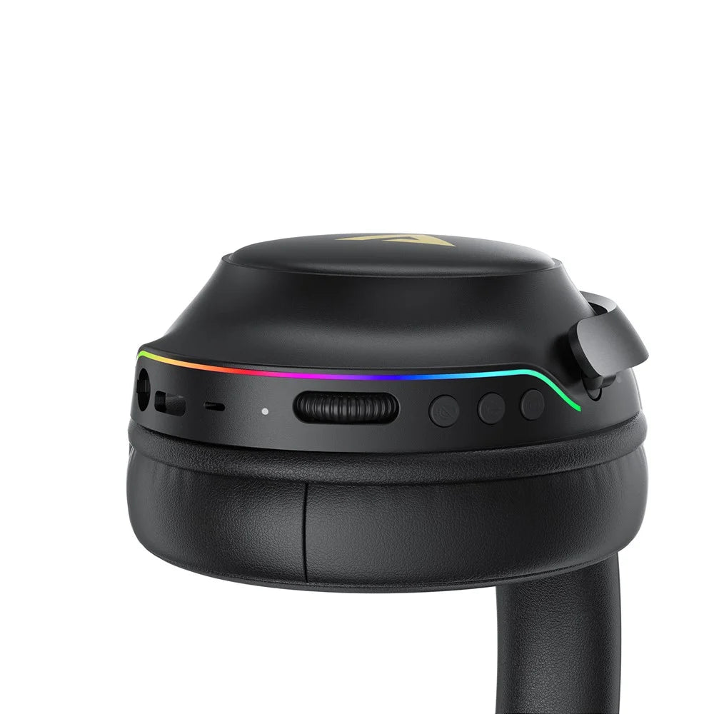 ACEFAST H20 Gaming Wireless Headset 2.4G Bluetooth-compatible Low Latency Headphone - Black - 4