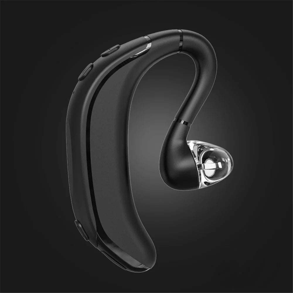 M-800 Driving Single Earphone Business Hands-free Wireless Bluetooth-compatible Headphones - Black - 7