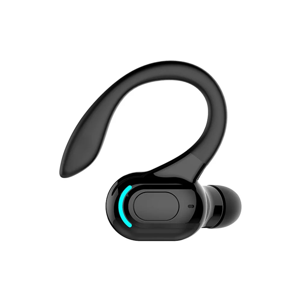F8 Earphones TWS In-ear Bluetooth-compatible Earbuds Headphones with Mic and IPX4 Water Resistance - Black - 1
