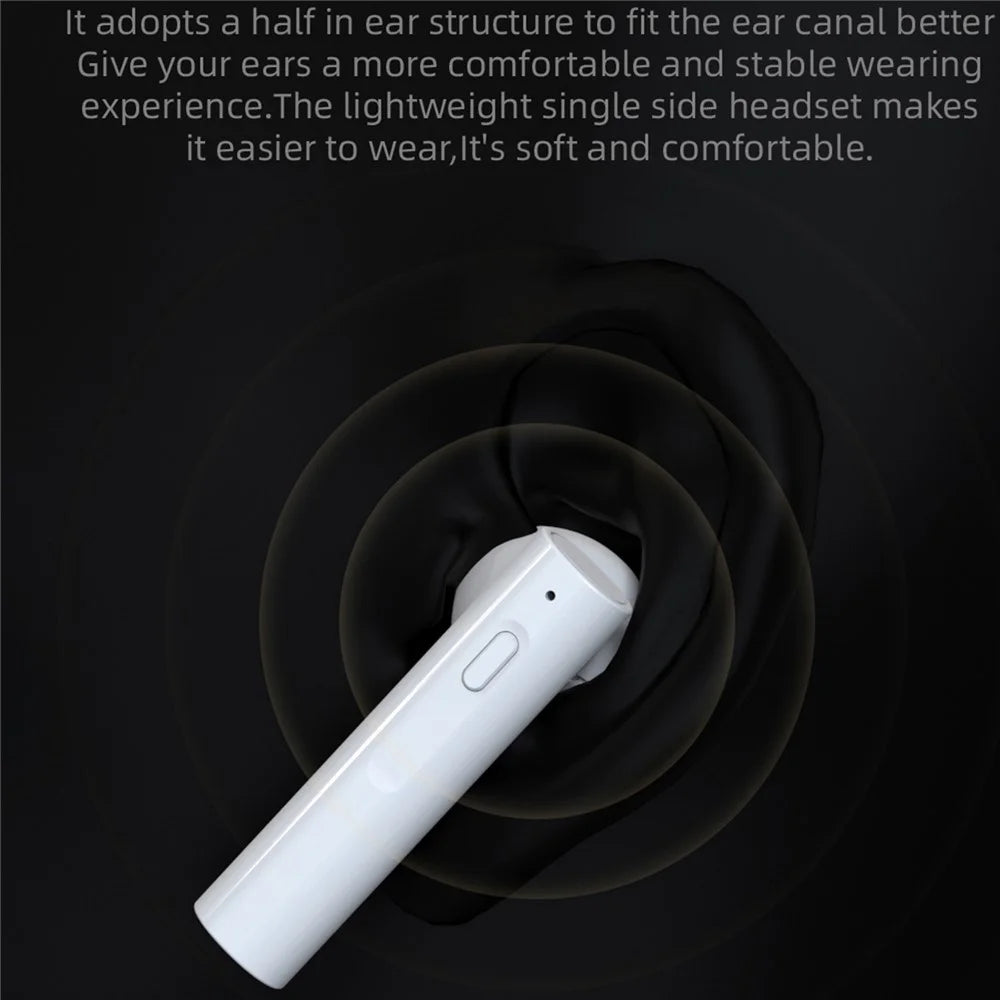 Air 6 Plus Solar Charging Headset Bluetooth-compatible Headphones with Digital Display TWS Stereo Earbuds Half In-Ear Sports Headset - 7