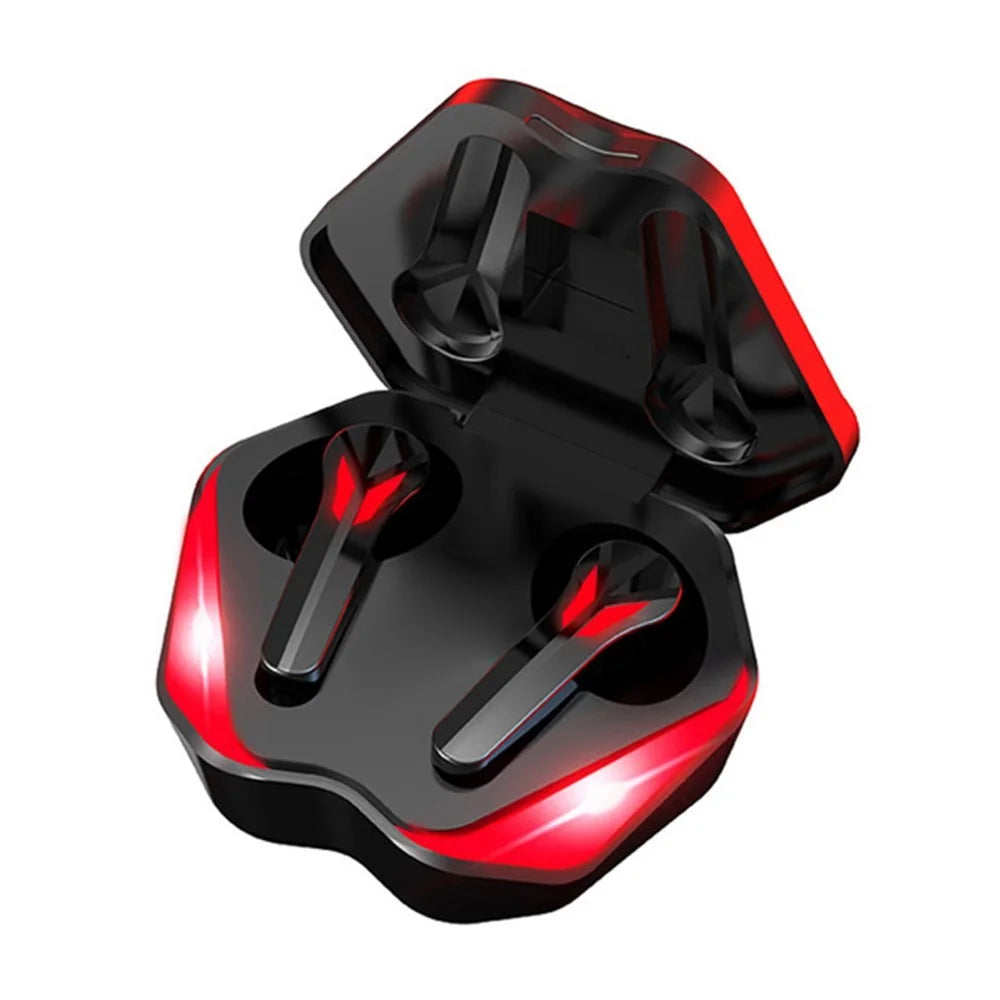 J13 Bluetooth-compatible Earbuds Binaural In-Ear Gaming Headset Dual Mode E-Sport Headphone with Digital Display / Breathing Light - 1