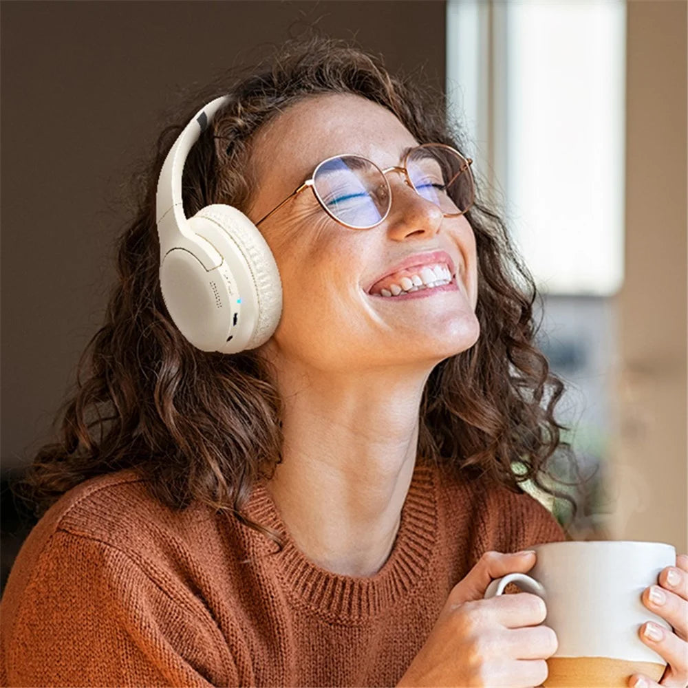 WEKOME M11 Enjoyer Series ANC Smart Noise-Canceling Wireless Headphone Bluetooth-compatible Headset - White - 3