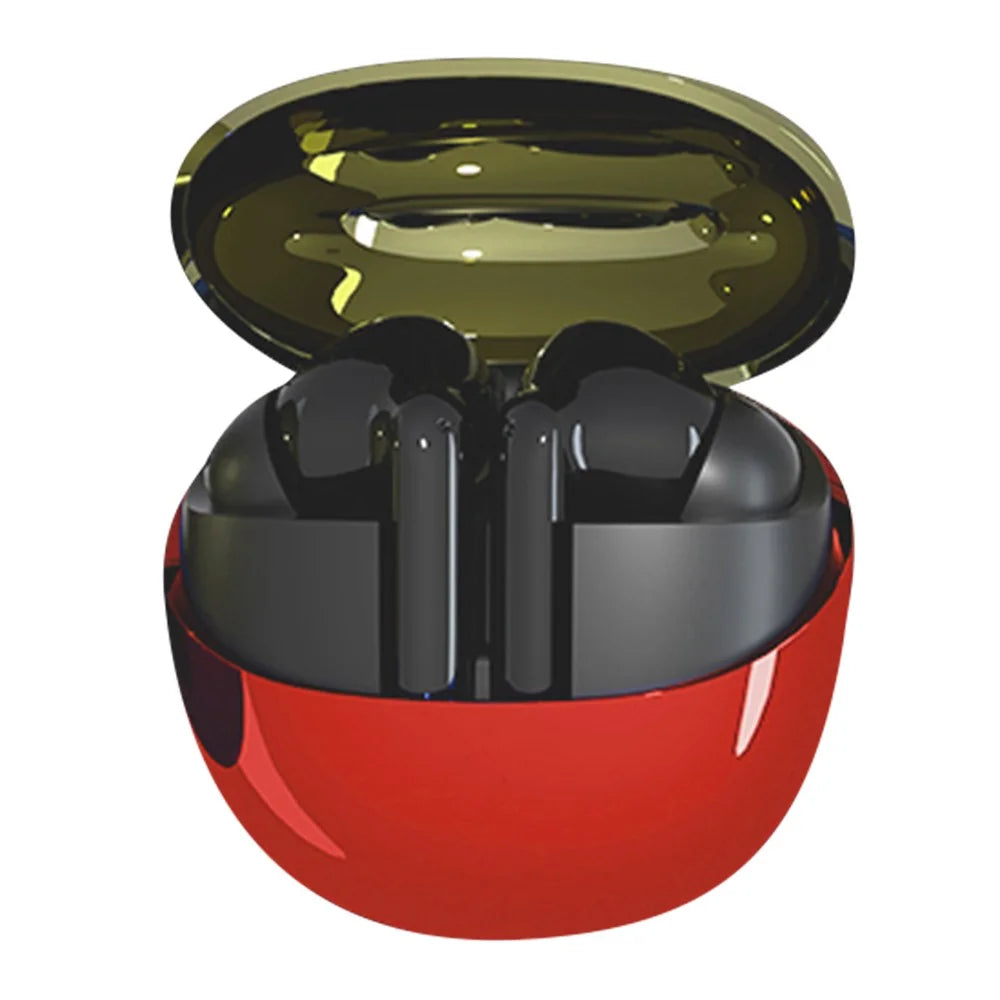 Y913 HiFi Sound In-ear Bluetooth-compatible Earbuds IPX7 Waterproof Wireless Headphones - Red - 1