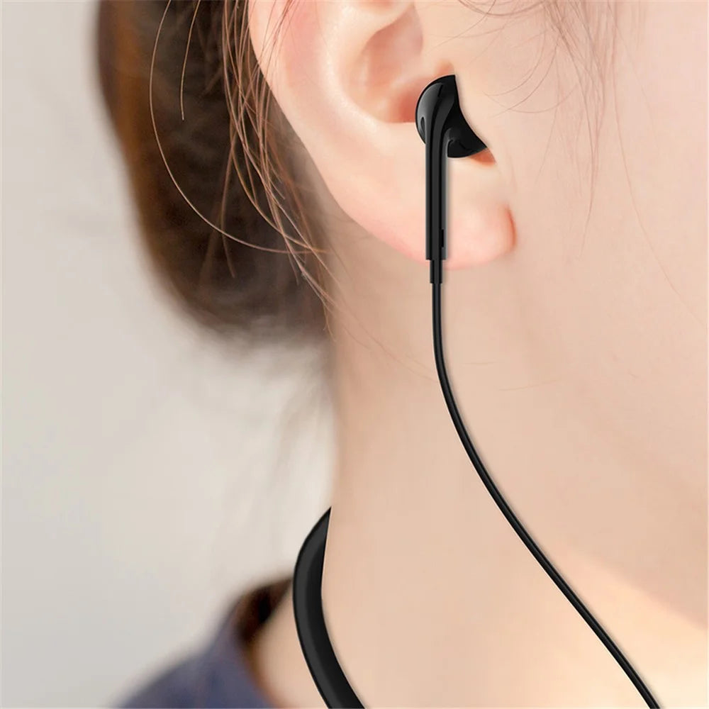 DEVIA Kintone Series EM036 Neckband Sport Headset Neck-Mounted Stereo Sound Earphone - 7