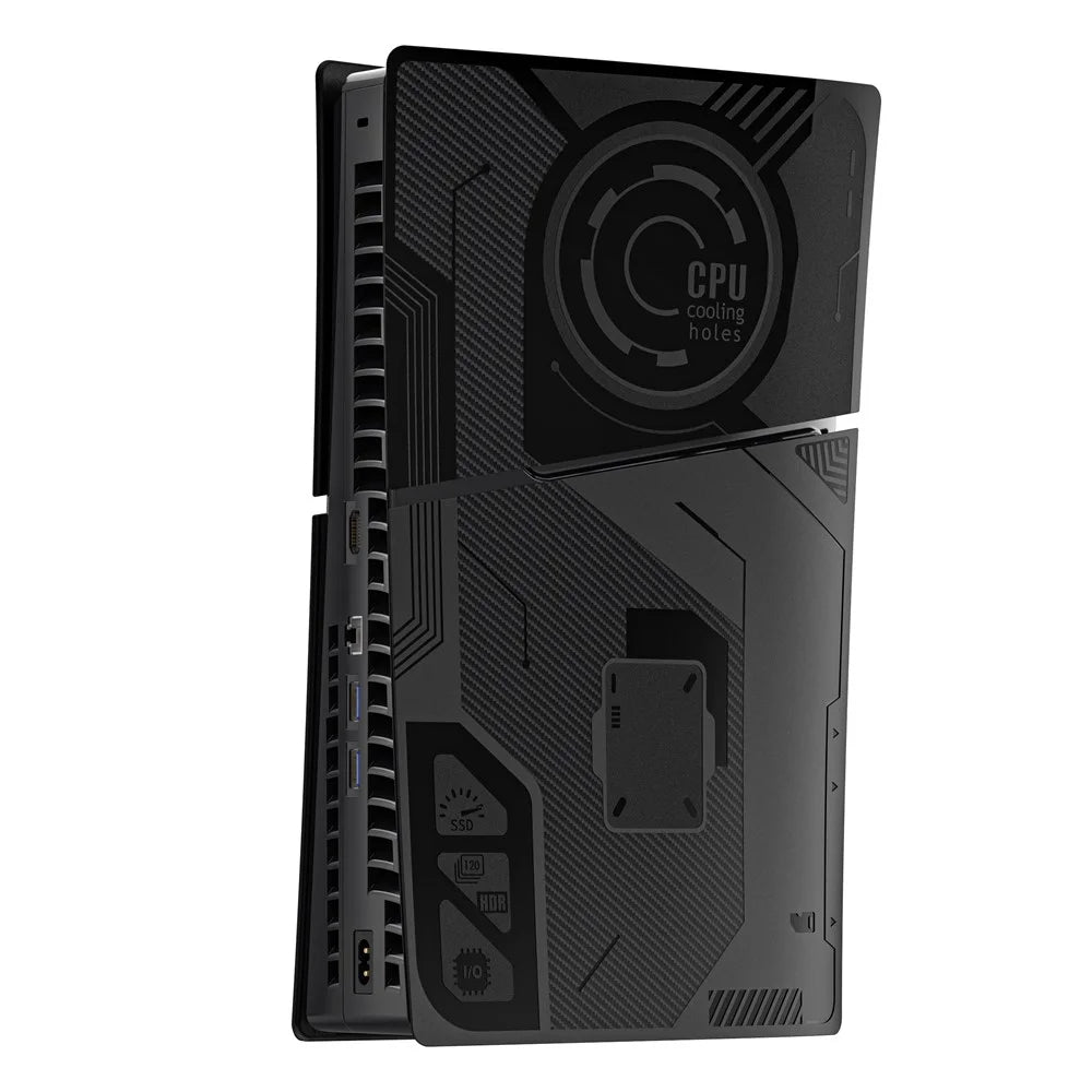 Slim PC Shell for Sony PS5 Slim Optical Drive / Digital Version Dust-Proof Protective Case - 4