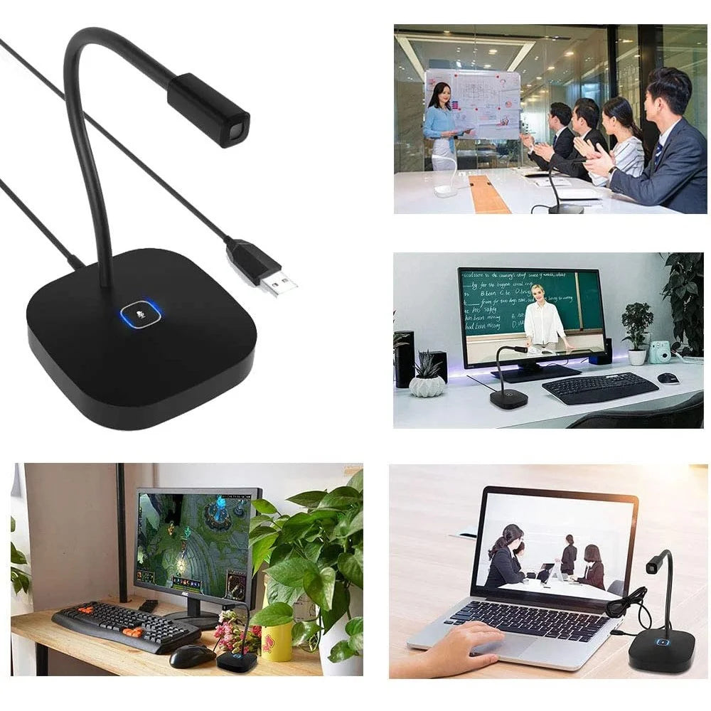 YANMAI G22 Microphone USB Plug Meeting Microphone Desktop Gooseneck USB Capacitive Microphone - 1