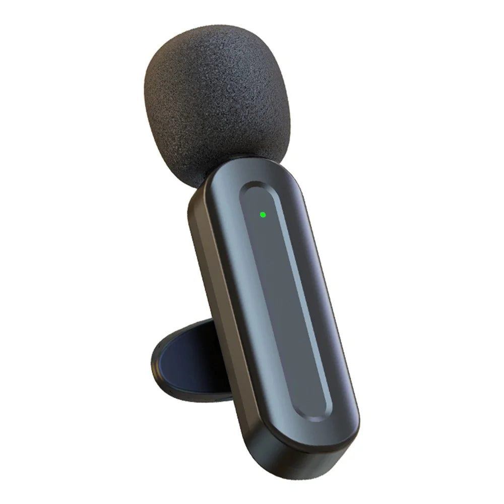 SX25 iP Interface Lavalier Microphone Noise Reduction Clip On Wireless Mic for Live Streaming - 2