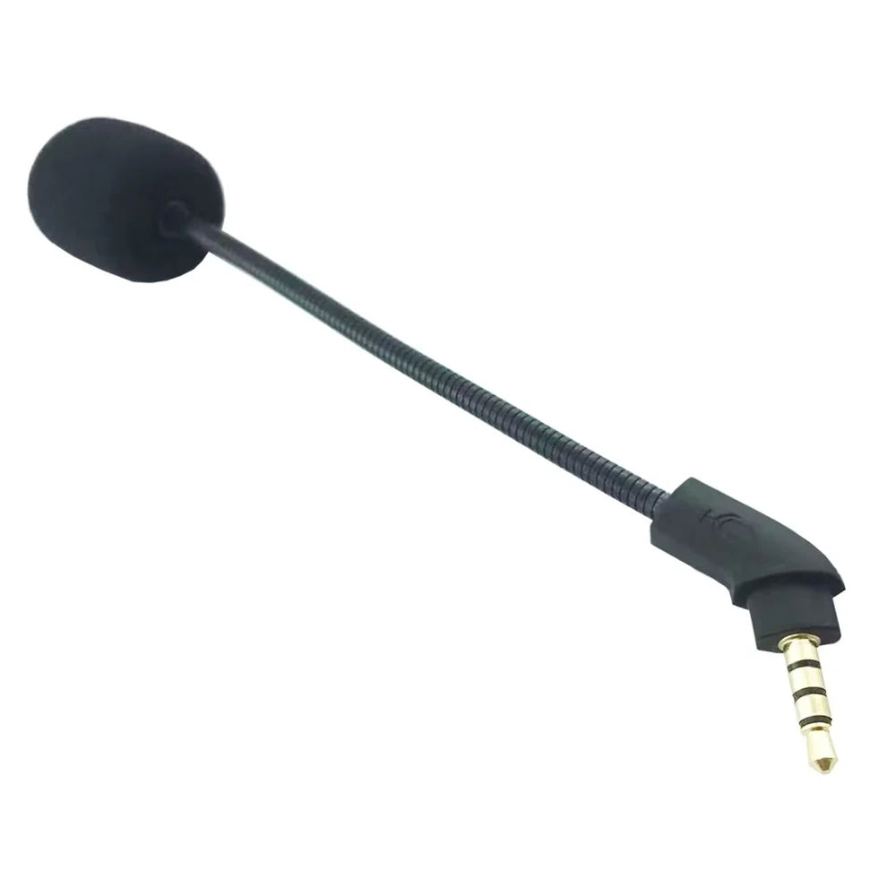 Replacement Microphone for HyperX Cloud Alpha S Gaming Headset Noise Cancelling 3.5mm Boom Flexible Mic - Black - 2