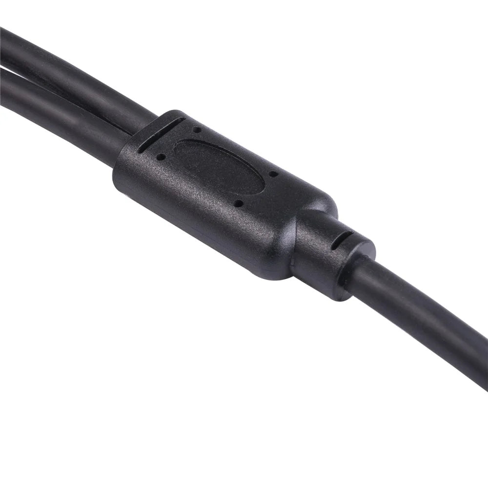 1 / 4 Inch TS AUX Adapter Splitter Cord XLR Female 3-Pin to Dual 6.35mm Male Audio Cable Converter Wire, 3m - 3