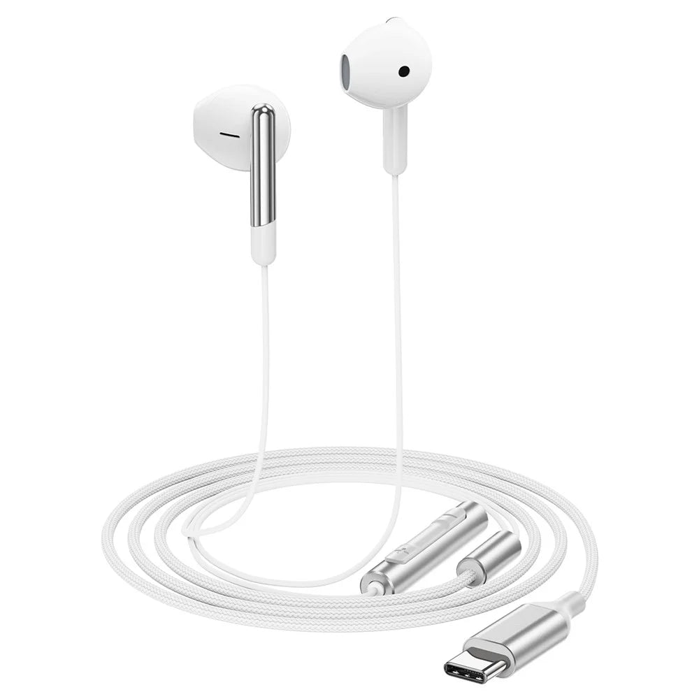 ACEFAST L3 1.2m USB-C Wired Earphone Clear Sound Headphone with Mic Control - 4