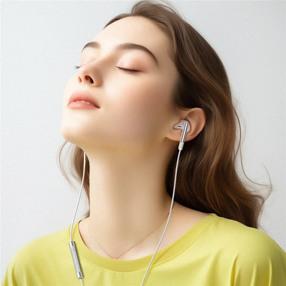 ACEFAST L3 1.2m USB-C Wired Earphone Clear Sound Headphone with Mic Control - 6