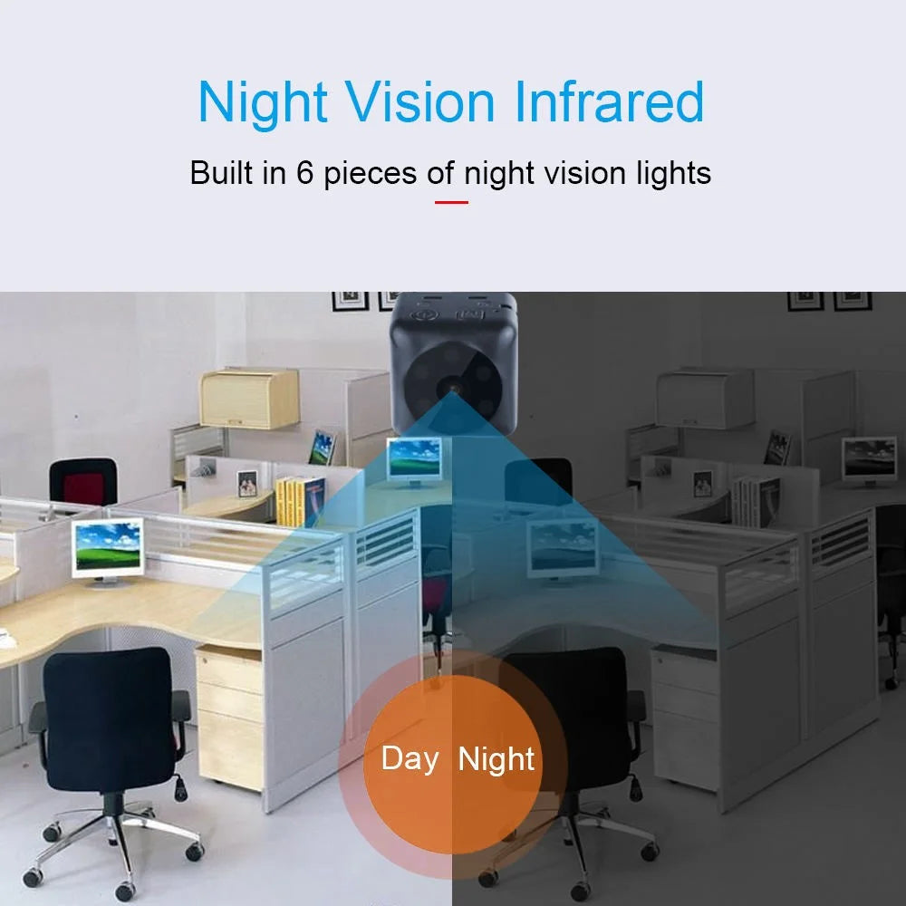 MD26 HD 1080P Mini Camera Motion Detection Magnetic Bodycam Night Vision Video Recorder - 5