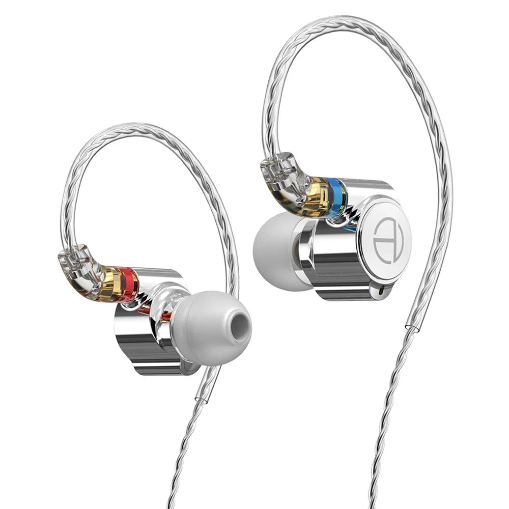 TRN TA1 Detachable 3.5mm Wired In-Ear Earphone MMCX Interface Heavy Bass Headset with Mic - 2