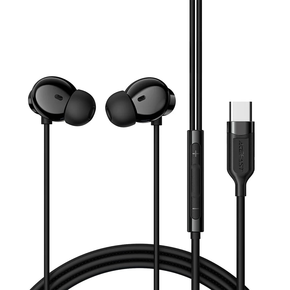 ACEFAST L10 USB-C Wired Earphones In-Ear Soft Silicone Cable Control Earphone with Mic for Phones / Tablets - 2
