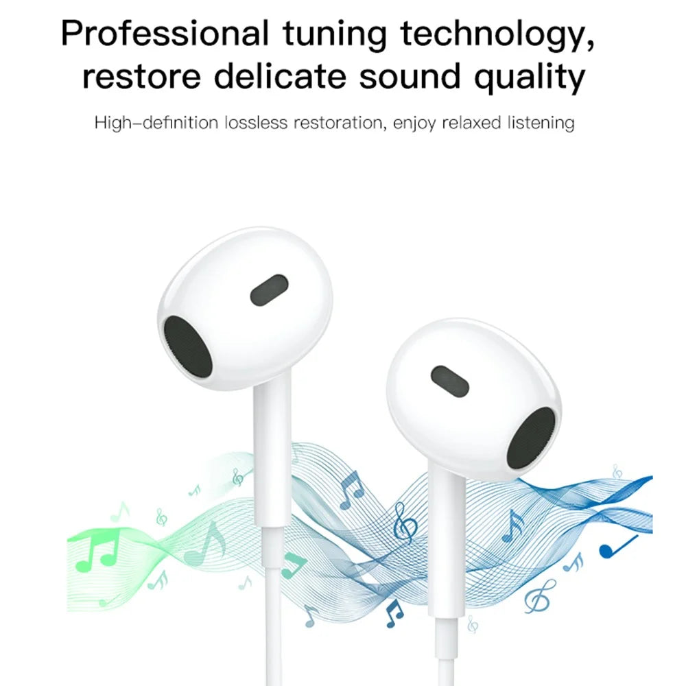 YESIDO YH38 for Huawei Wired Earphone Type-C Port Mobile Phone Wire Control Music Headset - 3