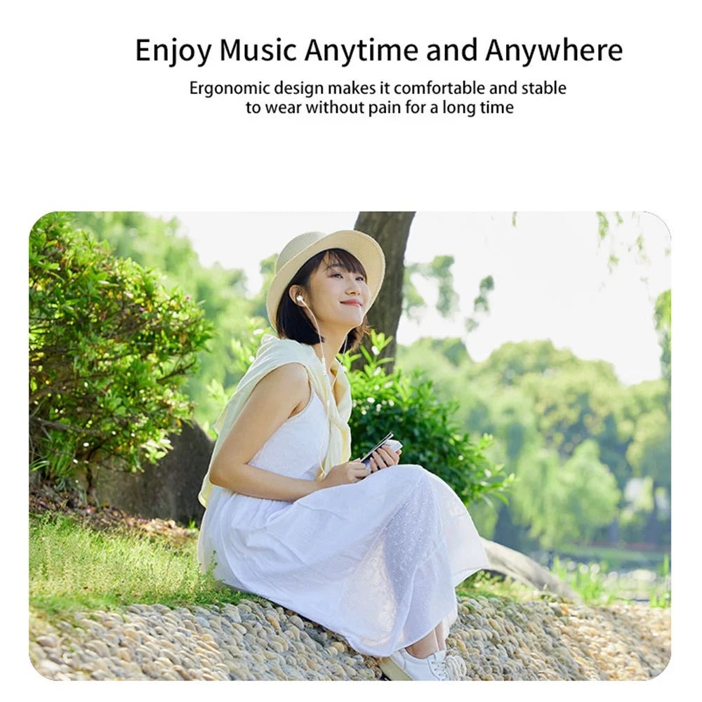 XUNDD X21 XDHE-017 Type-C Wire Control Semi-in-ear Earphone Mobile Phone Music Headset - White - 2