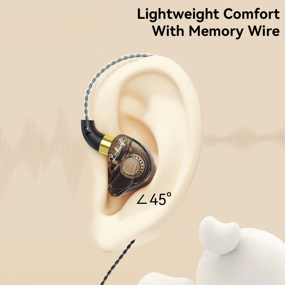 ESSAGER In-Ear HiFi Sound 3.5mm Wired Headset Music Headphone Sports Earphone - 6