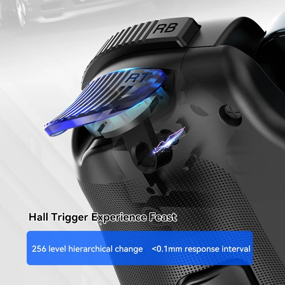 D10S Semiconductor Heat Dissipation Stretching Handle Wireless Game Controller - Black - 5