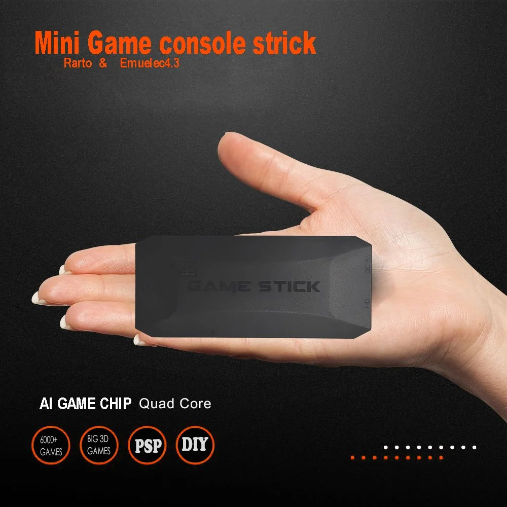 M16 64G Built-In 20000 Games HD TV Game Stick with Double Player Wireless Controller - 2
