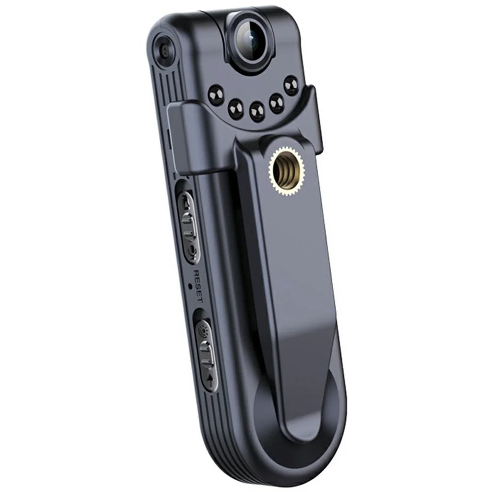 C10 16GB HD 1080P Night Vision Camera Sound Video Recording Device Back Clip Design Voice Recorder - 1