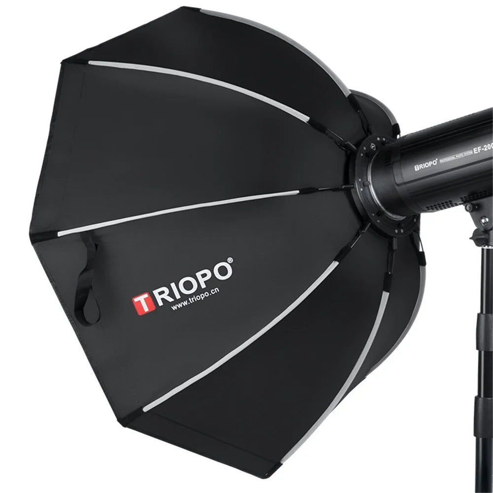 TRIOPO K120 120cm Octagon Softbox Diffuser Reflector w/Bowens Mount Light Box for Photography Studio - 1