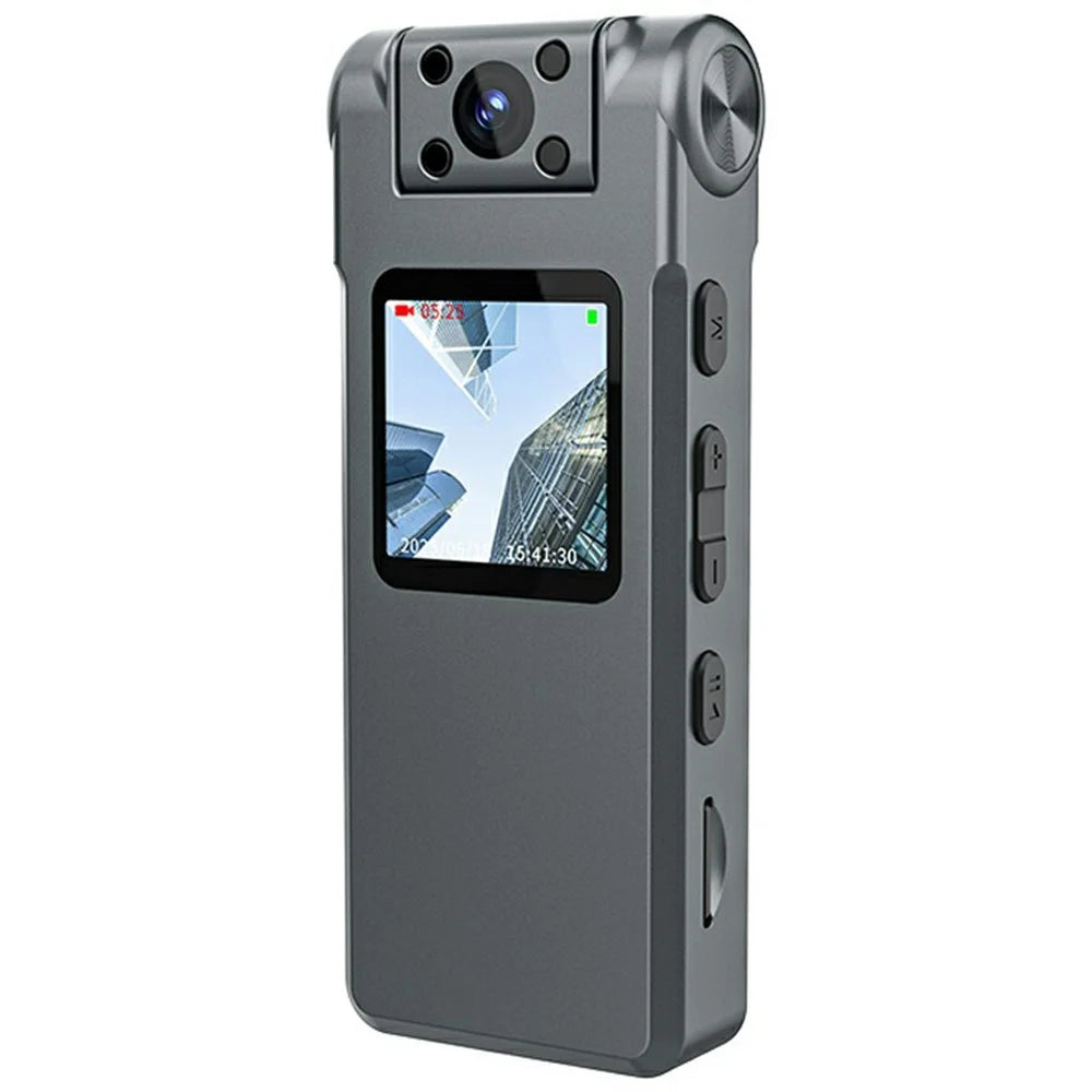 V28 HD Noise Reduction Voice Recorder 1920P Direct Recording Device with 180° Rotation Lens - 1