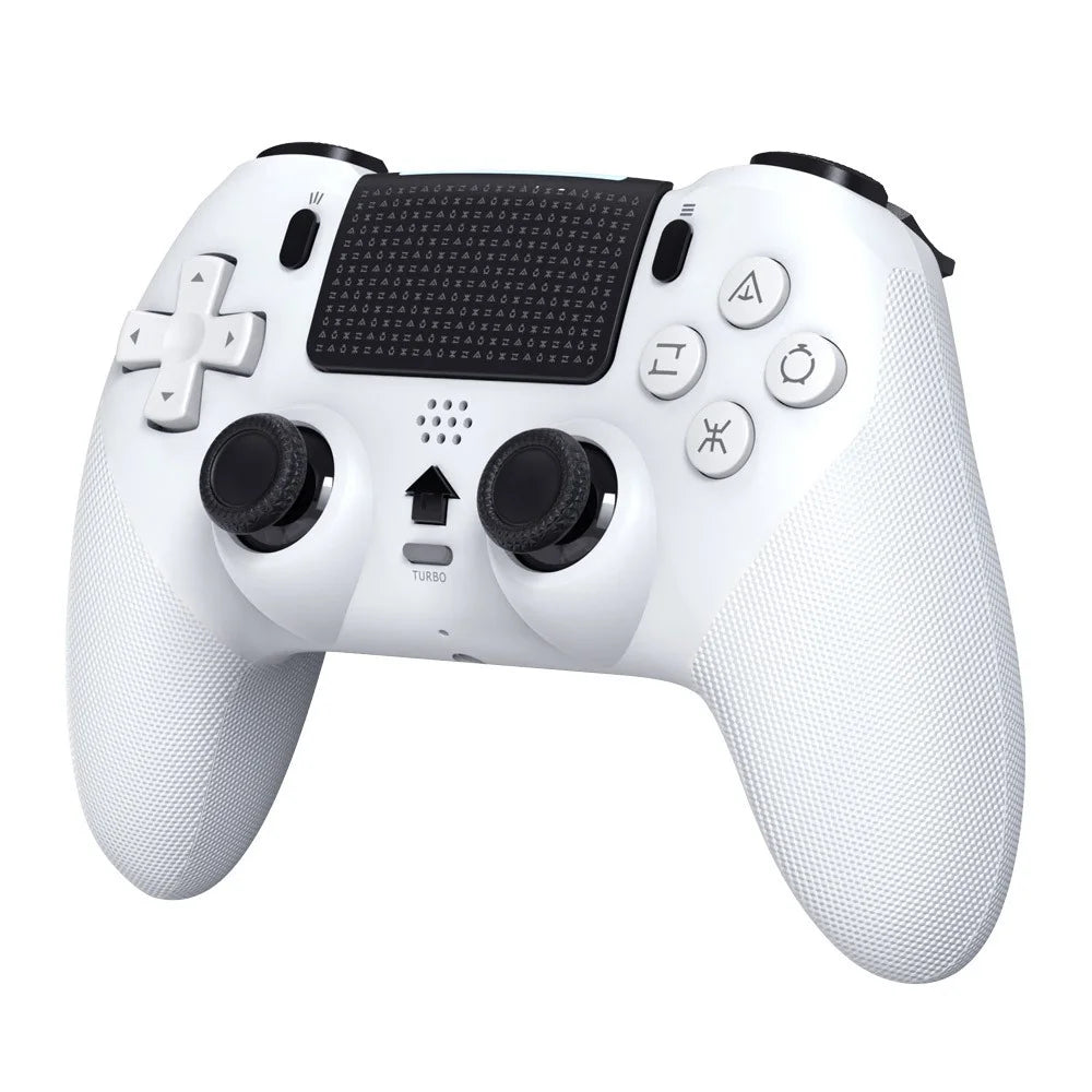 T58 Wireless Game Controller for PS5  /  PS5 Pro  /  PS5 Slim 6-Axis Gyro Bluetooth-compatible Gamepad - White - 2