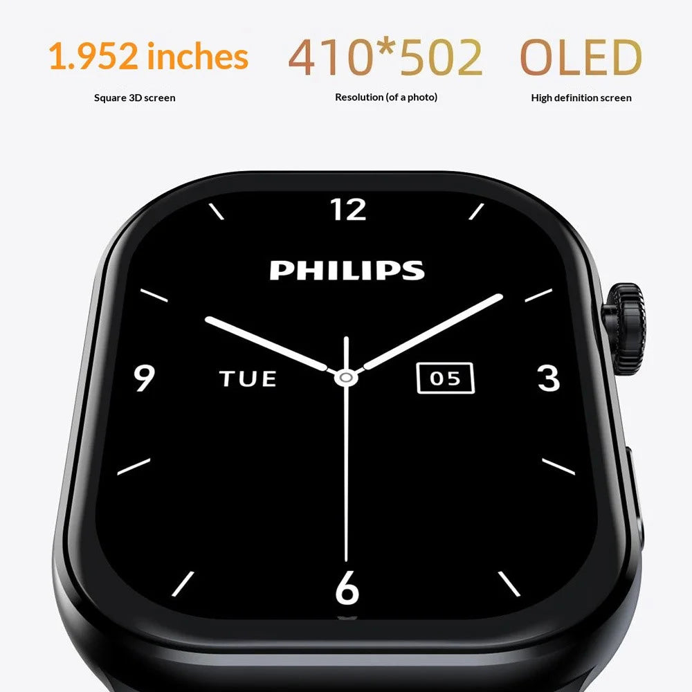 PHILIPS D10 Digital Voice Recorder Wrist Watch 26-Language Real Time Translation Dictaphone Bracelet - Black - 5