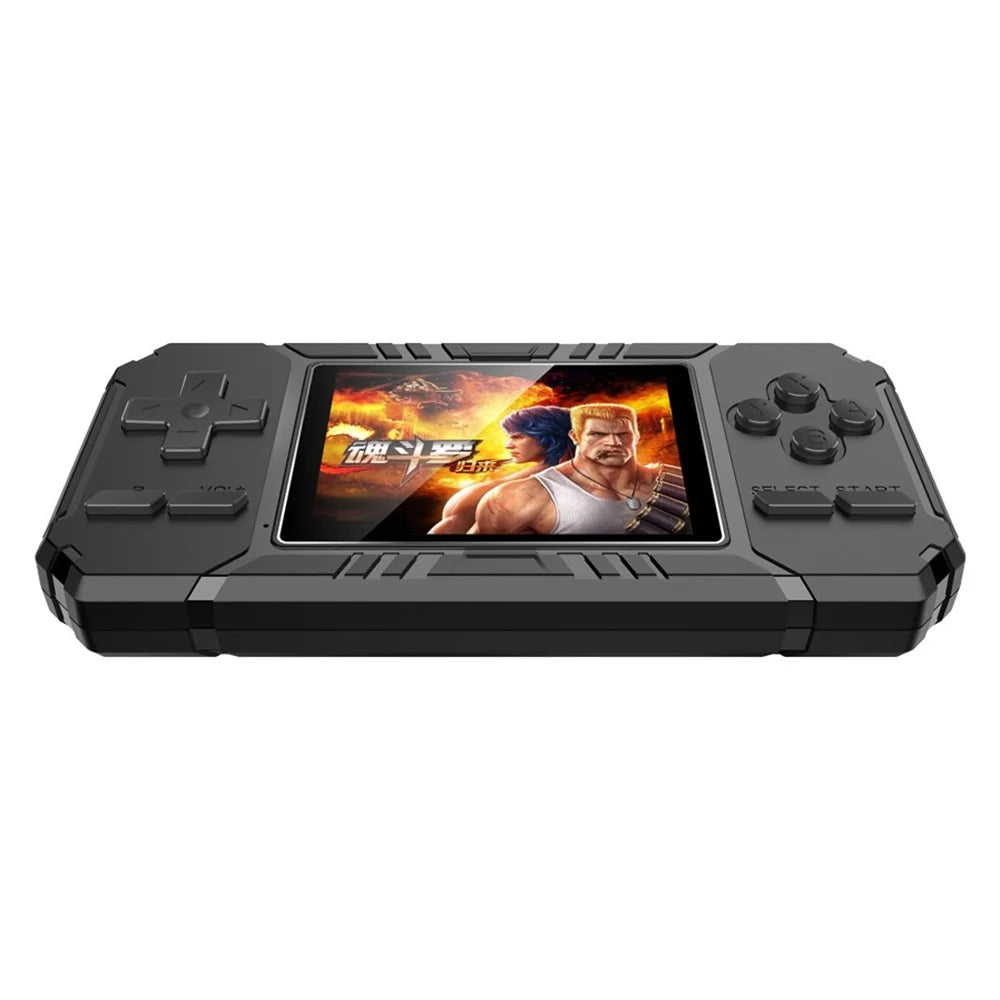 S8 Retro Handheld Video Game Console 500 in 1 Classic Games Portable Mini Gamepad - Black - 1