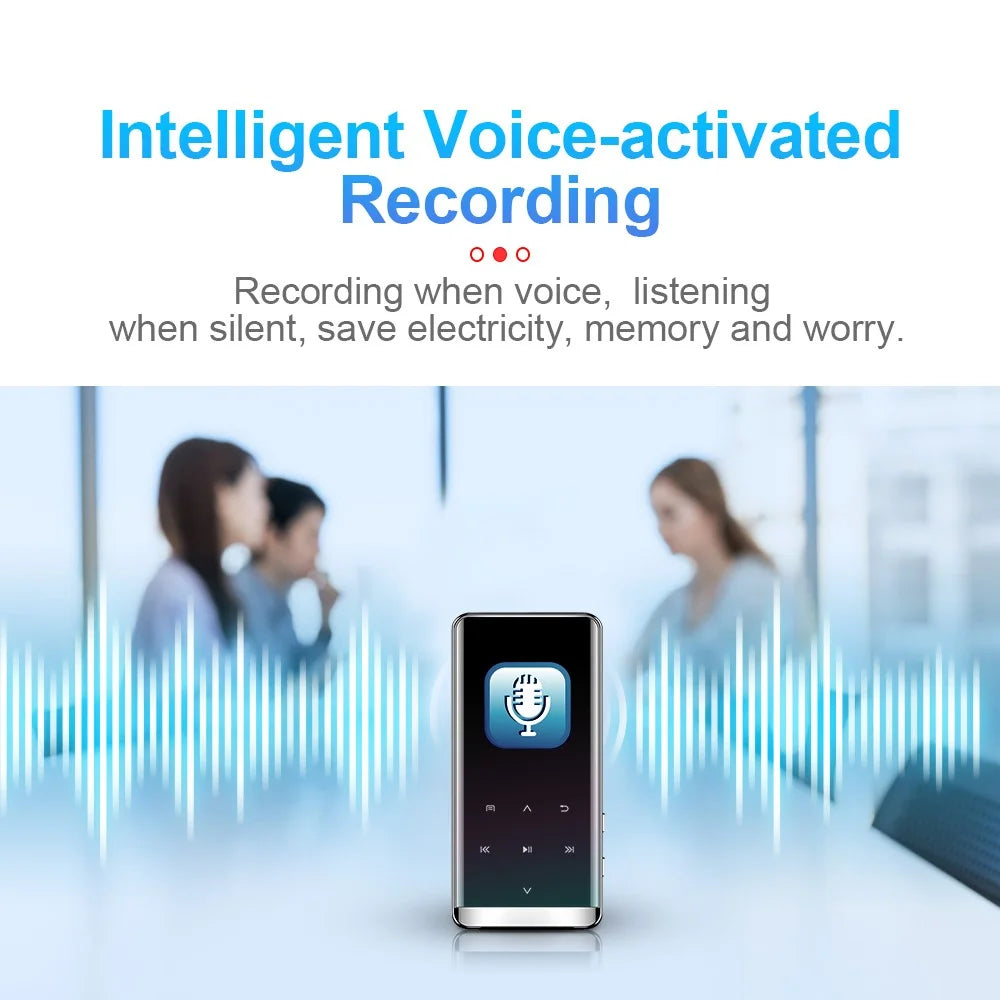 M13 64GB Voice Activated Audio Recorder 1.5 inch Screen Bluetooth-compatible MP3 Music Video Player FM Radio E-book Reader Voice Recorder - 7
