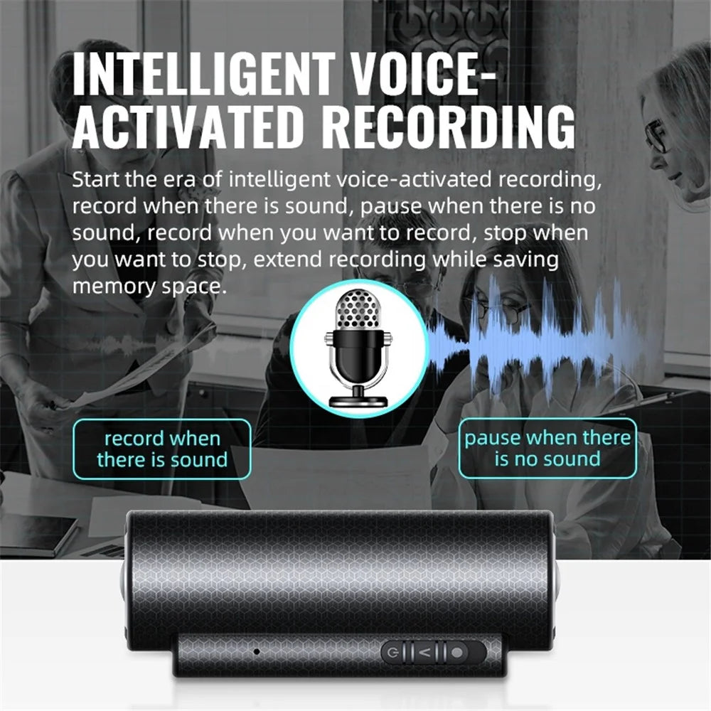 Q76 16GB Strong Magnetic 3200mAh Voice Recorder PMC Voice Decoding Timestamp for Lectures Meetings Interviews - 6