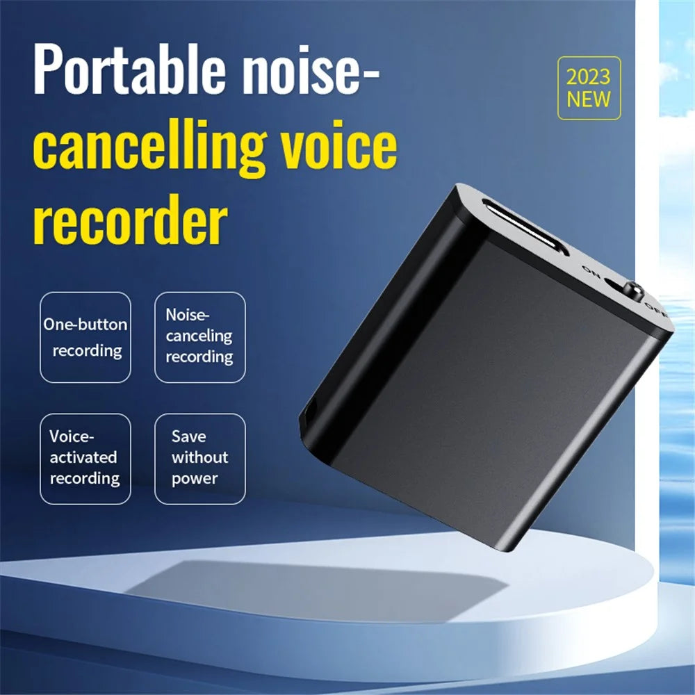 Q8 8GB Noise Cancelling Mini Voice Recorder Voice Activated Recorder MP3 Player with OTG Function - 2
