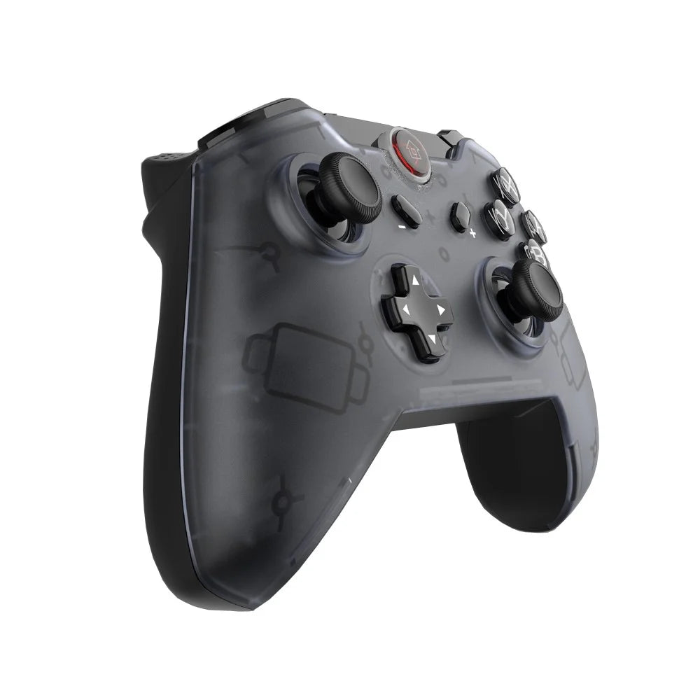 SWH PRO 8575-Switch Translucent Frosted Case Wireless Gamepad for Nintendo Switch Game Console Bluetooth-compatible Controller - 3