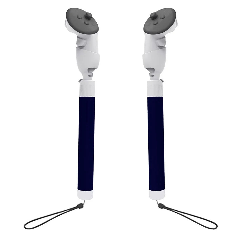 OQ3-002 2Pcs VR Golf Grip for Meta Quest 3 / 3S VR Controllers Long Stick L / R Extension Handle - 1