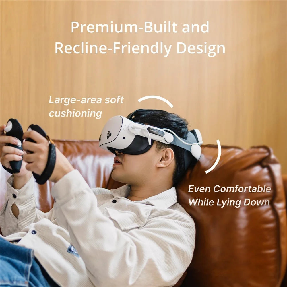 BOBOVR E3 Pro For Meta Quest 3 / 3S Head Strap with 10000mAh Battery VR Headset Headband - 5