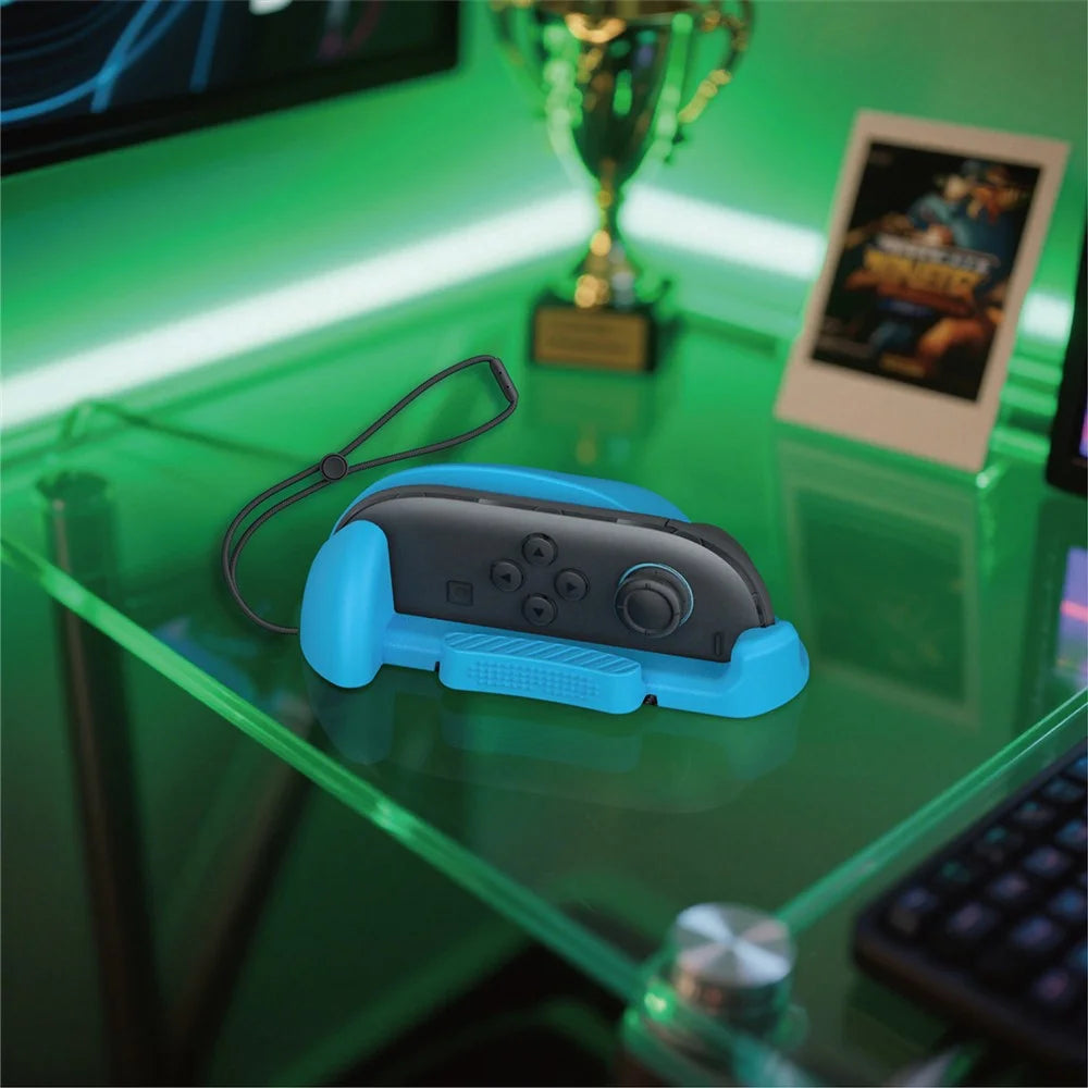 PGTECH GP-391 2Pcs For Nintendo Switch 2 Joy-Con Controller Holder Mini Mouse Converter Stand - Black - 2