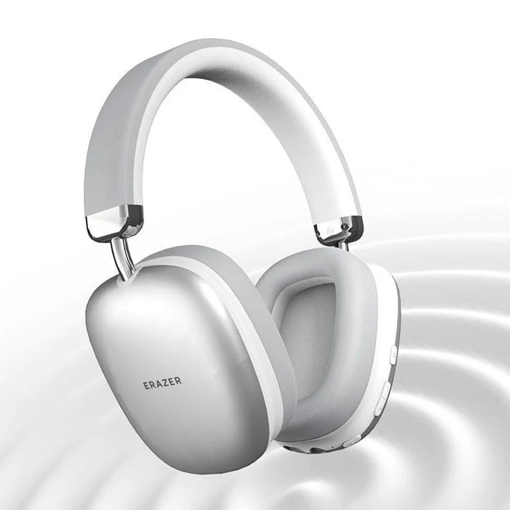 ERAZER EM-Z03MAX Bluetooth-compatible Headphone NAC Noise Cancelling Low Latency Headset (Invested By Lenovo) - Silver - 2