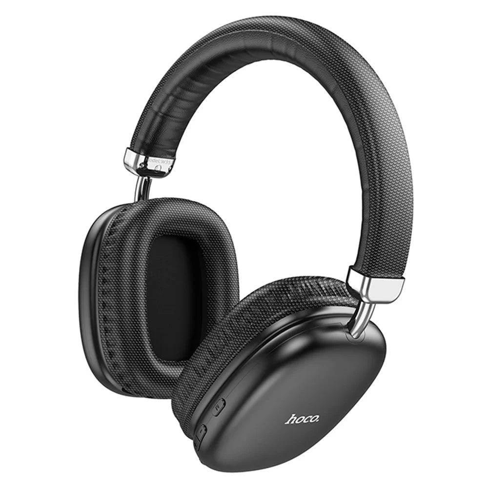HOCO W35 Wireless Headphones Over Ear Bluetooth-compatible  5.3 Headset - Black - 3