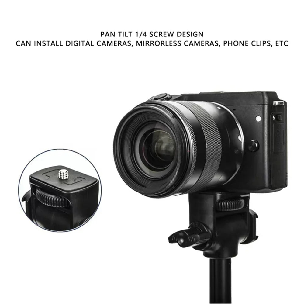 YUNTENG VCT-6688 Selfie Stick Holder for Live Streaming Bluetooth-compatible Camera Phone Extendable Tripod - 2